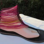 Maasai Beaded Shoe - Easy Stepper - SLICK