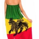 Rasta Skirt & Dress - lion
