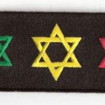 Rasta Patch Star of David