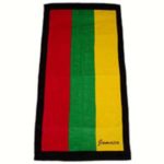 Rasta Beach Towel - Stripes Jamaica