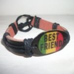 Braclet leather 30 ras best friend