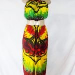 Woman Dress ld Tribal wear Double Rings