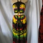 Dress ECR ld Tribal rasta 01