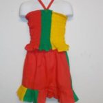 Rasta Kids Dress - outfit