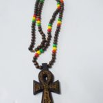 Ank Rasta Necklace - ecr brn