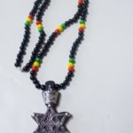 Star Of David Necklace - blk
