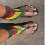 Rasta Maasai Sandals - upp