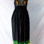 Woman Dress Rasta Transparent top