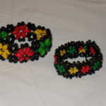 Rasta Bracelet - Flower wide-lg