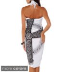 Sarong ecr Celtic cross Wht