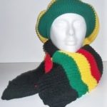 Rasta Scarf Scarves - Stripe