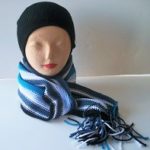 Scarf ECR tn Stripe blue