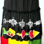 Skirt w/Rasta Patterns