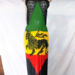 Woman Dress Rasta Strapless Transparent Long