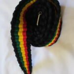Rasta Belts knitted ecr Black