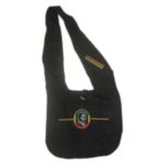 Hemp Bag - rasta baby blk