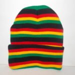 Rasta Beanie Stripes ecr MSB