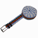 Rasta Belt knitted - ecr light blue