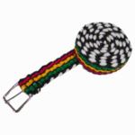 Rasta Belt knitted - 04 - White Cord