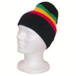 Rasta Beanie ecr bk
