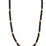 Rasta - necklace -bead