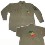 Men shirt la olive with patches 2