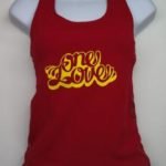 Woman top one love Red