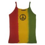 Rasta tank top  - ecr 4007 peace