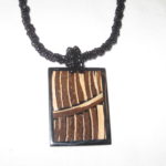 Necklace Pretty wood 1