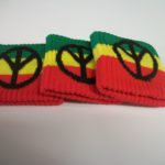 Rasta wrist band - leaf-01
