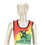 Rasta woman top  - ecr 3777-T