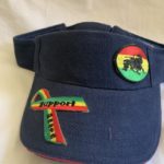 Rasta Visor Hats - ecr - Lsp06