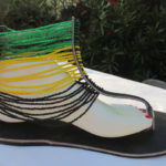 Maasia  Beaded Shoe - Easy Stepper - JA