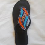 African MAASAI Beaded  Sandal - 06