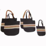Carry Clutch Bag - blk-wht