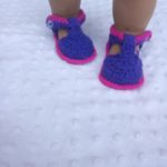 CROCHET KNIT SHOES – ECR- GB 03