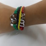 Rasta Bracelete - Love Hearts 01
