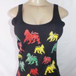 Woman Top Rasta Lion