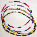 BEADED BRACELET -  set of 4 thin bracelet