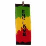 Rasta Pendant - one love s2