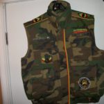 Rasta Vest Jacket Hoodie - Army 03