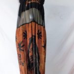 Woman Dress Rasta Brown