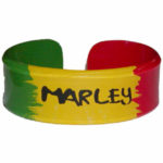 RASTA BRACELET MARLEY -wide