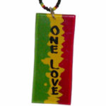 Rasta Pendant - one love s1