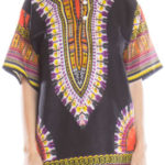 Woman Dashki top - Black