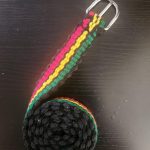 Rasta Belt Knitted - 04 - Black Cord